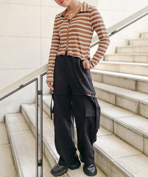 カーゴパンツ 2wayカーゴパンツ レディース : ZOZOTOWN