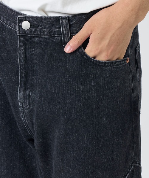 完売品　JieDa DISTORTED DENIM PANTS BLACK 1 JIEDA/ジエダ DISTORTED DENIM PANTS BLACK 公式通販octavia