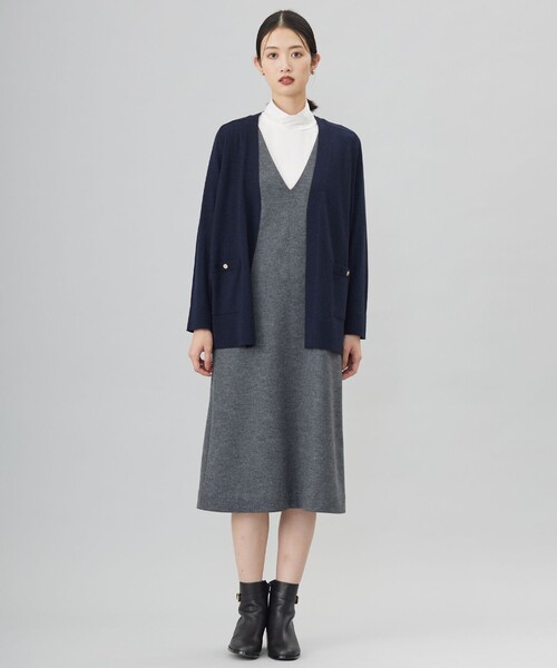 J.PRESS（J.プレス） スカート 「洗える」ウールスムース ジャンパー