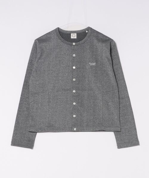 ORCIVAL クルーネックカーディガン グレー ORCIVAL カーディガン CREW NECK CARDIGAN クルー ネック