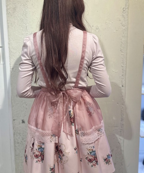 MILK チェリーローズ ワンピース ジャンパースカート MILK チェリーローズ ワンピース ジャンパースカート - メルカリ
