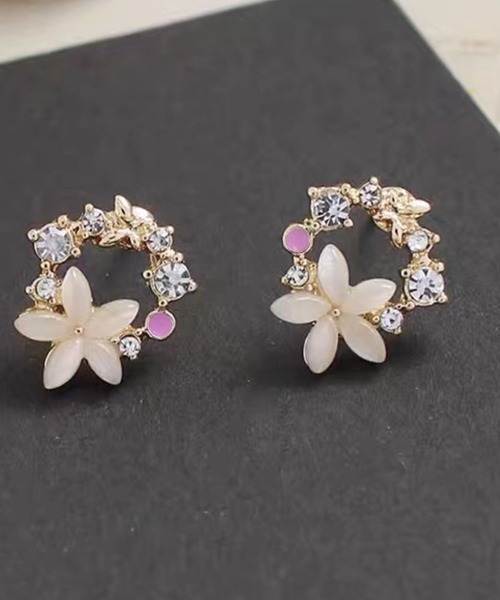 SoireeO フラワーピアス gd10641-m-01-pl.jpg