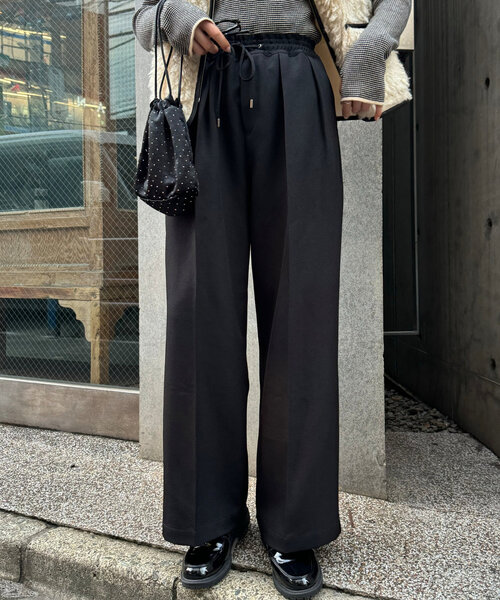 CIAOPANIC TYPY パンツ ウールライクスラックスイージーパンツ