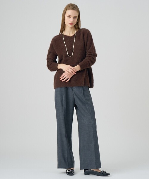 ANAYI（アナイ） ニット セーター フラッフィオーバーサイズ プル