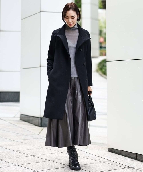 超人気高品質 MICHEL KLEIN コート アウター 「定番人気」Super100ウール メンズウェア