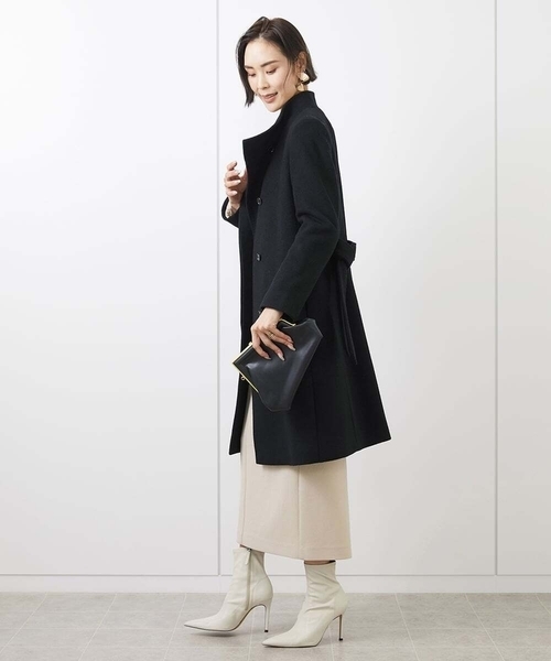 MICHEL KLEIN コート アウター 「定番人気」Super100ウール