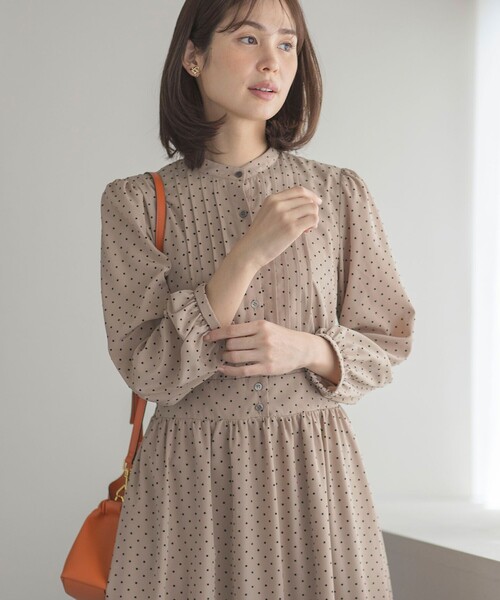 組曲（KUMIKYOKU） ワンピース ドットフロッキー ワンピース
