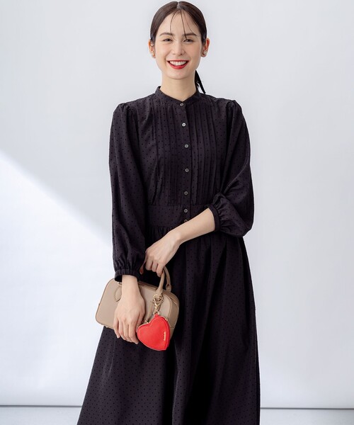 組曲（KUMIKYOKU） ワンピース ドットフロッキー ワンピース