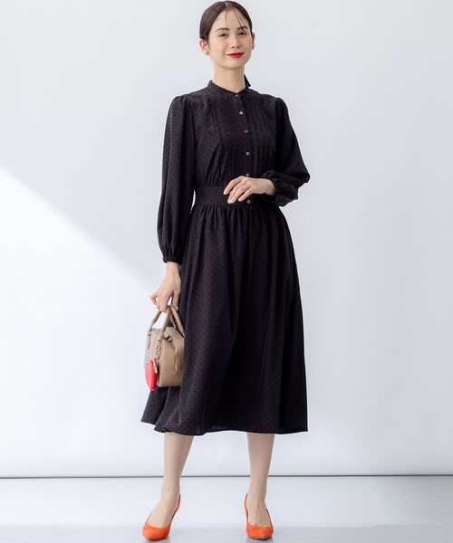 組曲（KUMIKYOKU） ワンピース ドットフロッキー ワンピース