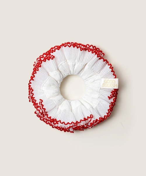 GOOD SQUISH（グッド スクイッシュ） シュシュ CURIOUS WHITE LOTUS