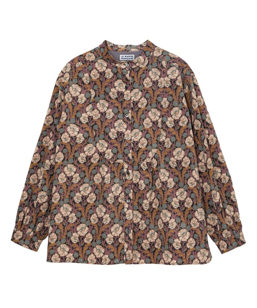 タグ付き新品 LA MARINE FRANÇAISE リバティプリント LA MARINE FRANCAISE（マリンフランセーズ） ブラウス シャツ リバティ