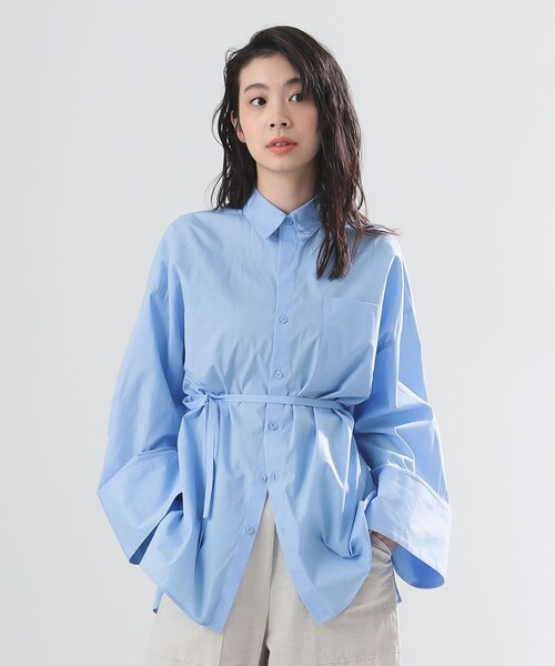Demi-Luxe BEAMS ブラウス シャツ AK+1 / ワイドカフス