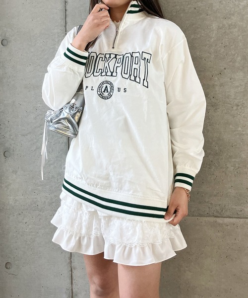 AS KNOW AS（アズノゥアズ） トレーナー スウェット ○リブライン