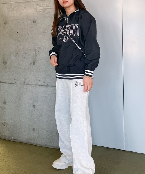 AS KNOW AS（アズノゥアズ） トレーナー スウェット ○リブライン