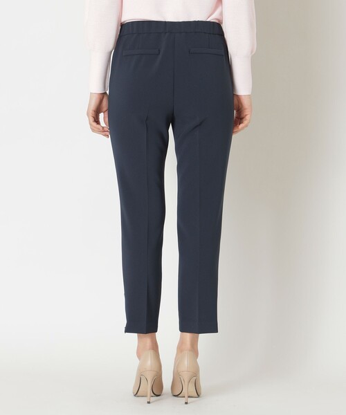 TO BE CHIC パンツ ストレッチダブルクロス レディース