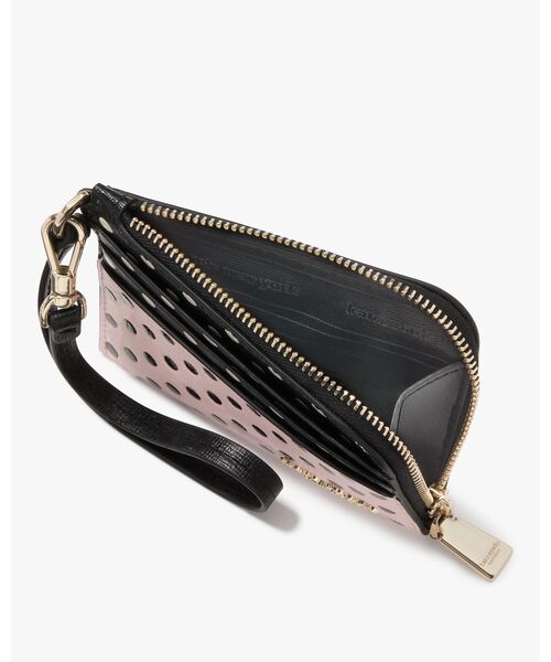 kate spade NEW YORK カードケース デヴィン ブリージー ドット