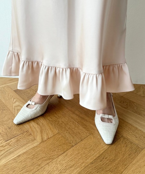 *Farm Rio* レーススリップワンピース ドレス me&me couture ワンピース レースミックススリップドレス