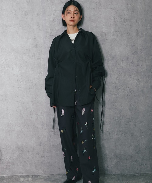 パンツ 「セットアップ対応」花柄パンツ レディース : ZOZOTOWN