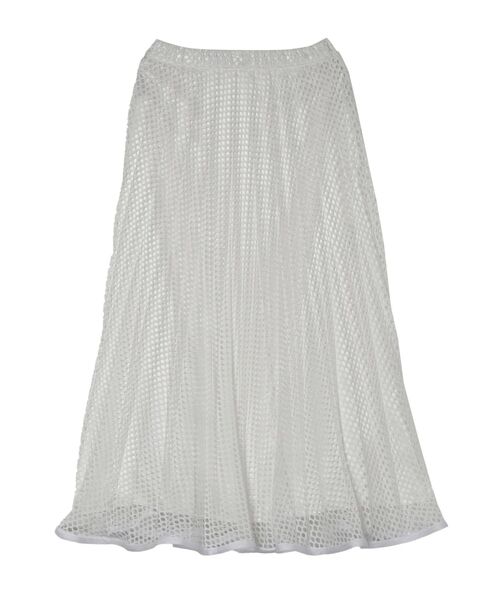 UN3D. スカート MESH ORIGAMI PLEATS SK / メッシュオリガミ