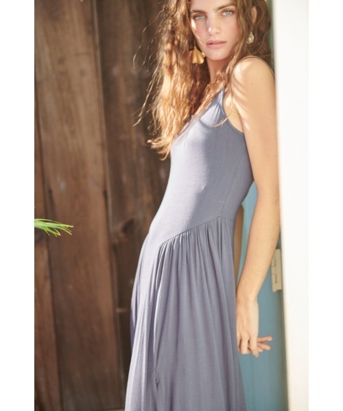 Estella.K ワンピース Sun Kissed Maxi dress カットロングドレス