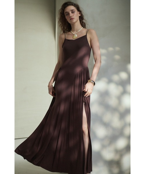 Estella.K ワンピース Sun Kissed Maxi dress カットロングドレス