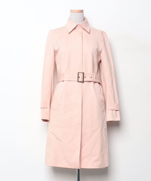 United arrows ノーカラーコート　新品未使用 バイカラー リバー ミドルコート
