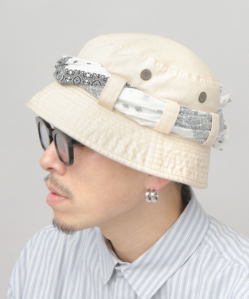 ReqHatter（レックハッター） 帽子 ハット バンダナ付き ジャングル