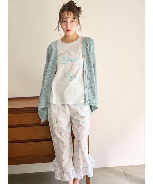SNIDEL HOME パジャマ ルームウェア 「HealingLight」ロング