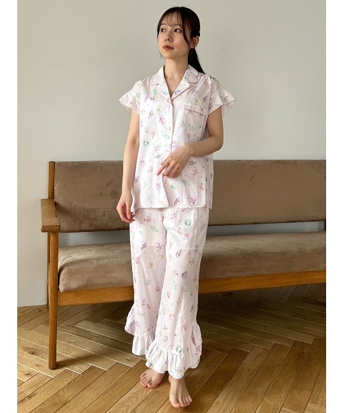 スナイデルホーム パジャマ ロングウェア SNIDEL HOME パジャマ ルームウェア 「HealingLight」ロング
