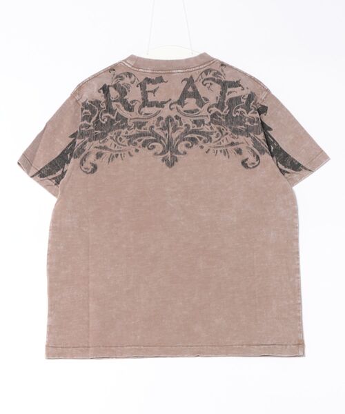 STYLISE tシャツ 「BREATH / ブレス」SKULL WING LOGO TEE / ダスト