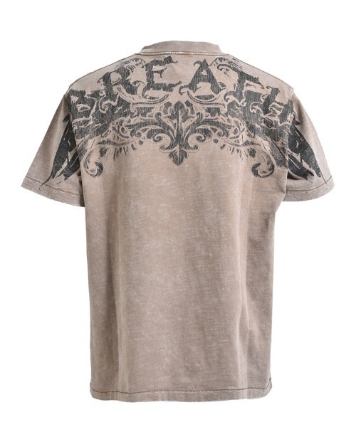 STYLISE tシャツ 「BREATH / ブレス」SKULL WING LOGO TEE / ダスト