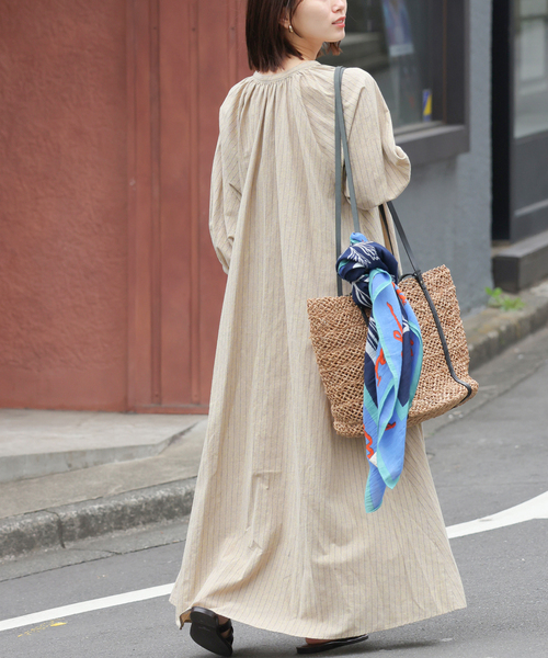 JOURNAL STANDARD relume ワンピース リネンコットンラグラン
