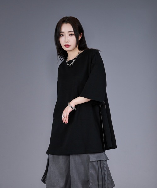 Ellno Loset（エルノロゼット） tシャツ 入学式 2WAYサイドジップ