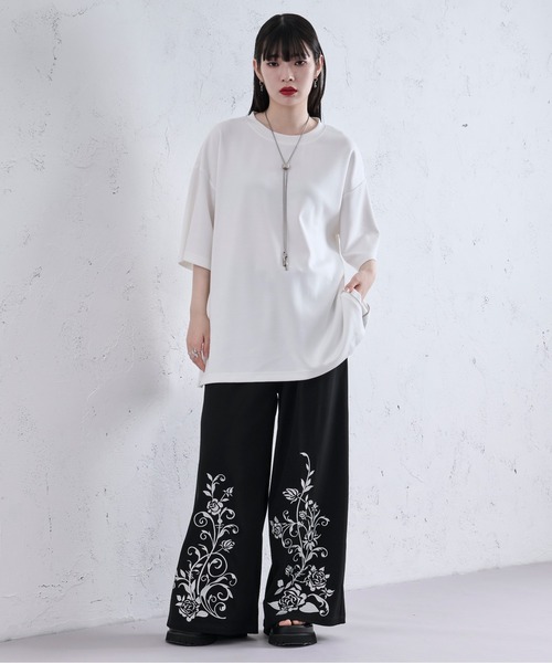 Ellno Loset（エルノロゼット） tシャツ 入学式 2WAYサイドジップ