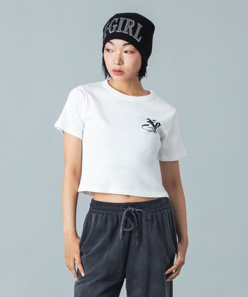 tシャツ LOGO S/S TOP レディース