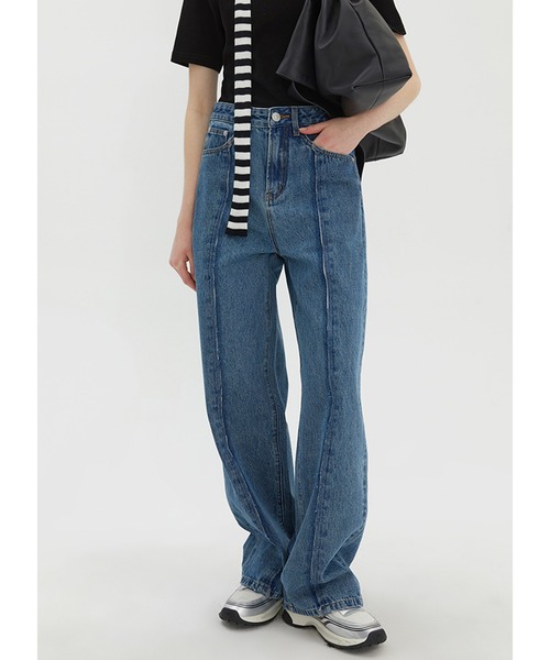 【Fano Studios】 加工ブーツカットデニムパンツ S Fano Studios】 加工ブーツカットデニムパンツ S Fano Studios