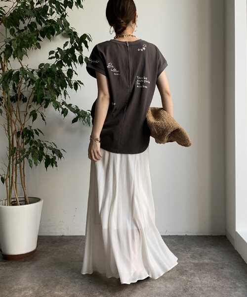 Dou Dou【WEB限定】LOGRARロゴTEE オーバーサイズ セール】【WEB限定】LOGRARロゴTEE（Tシャツ/カットソー