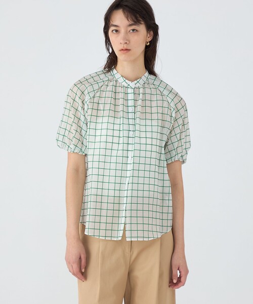 TOMORROWLAND collection ブラウス シャツ シアータッターソール