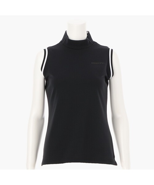 ブリーフィングゴルフレディースノースリーブブラックサイズＸＳ BRIEFING tシャツ 「BRIEFING GOLF／ブリーフィングゴルフ