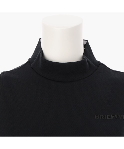 新品タグ付き★BRIEFING GOLF 黒 ハイネックシャツ レディース BRIEFING tシャツ 「BRIEFING GOLF/ブリーフィングゴルフ