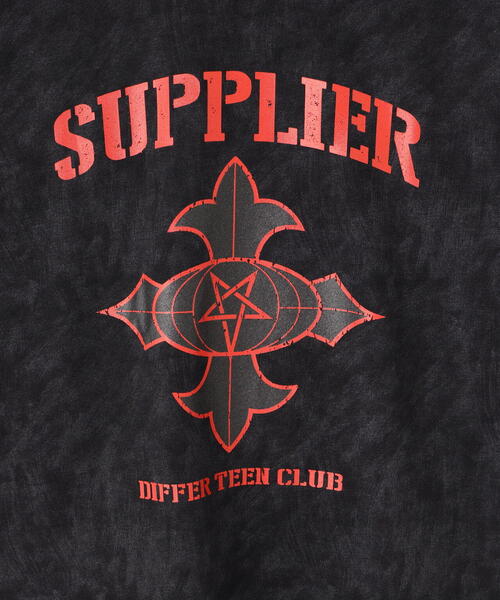 【Supplier】サプライヤー/DTC CROSS TEE /Tシャツ/ユニセックス SUPPLIER tシャツ Supplier/サプライヤー/DTC Cross Tee メンズ
