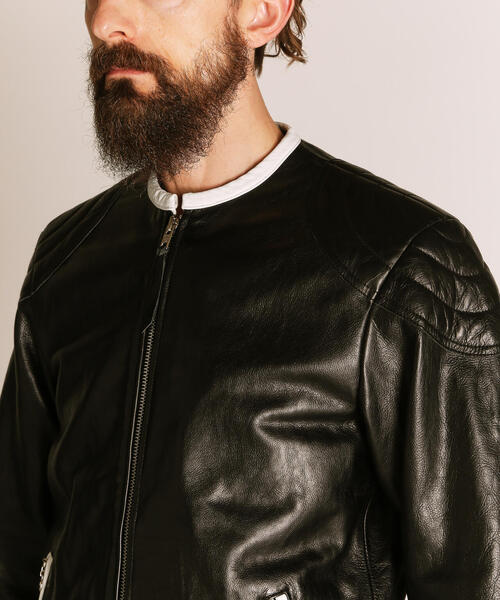 schott レーシングジャケット（L） Schott N.Y.C 革ジャン ライダース Schott/ショット/NOCOLLAR