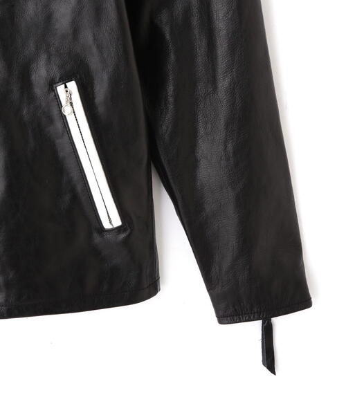 Schott ショット ナイロンジャケット ライダースジャケット レーシングジ Schott N.Y.C 革ジャン ライダース Schott/ショット/NOCOLLAR