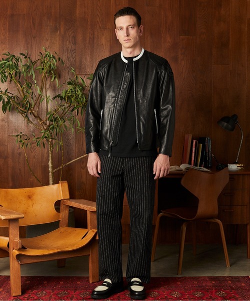【希少】Schott レザージャケット　ノーカラー 楽天市場】Schott ショット #7823950120[7822950014](3121034