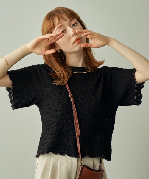 ひらりんページです Chick tシャツ ハーフジップ半袖セットアップ レディース