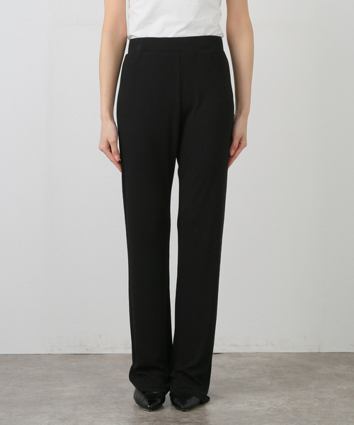 Deuxieme Classe パンツ *Rayon リブパンツ レディース