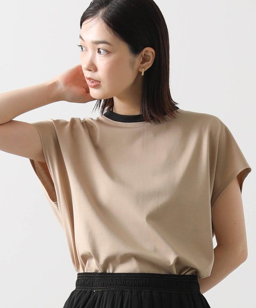Gready Brilliant tシャツ 後Wリボンバイカラーフレンチ