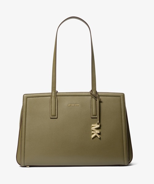 新品 MICHAEL KORS レディース 肩掛け トートバッグ ビジネスバッグ 中古・古着通販】MICHAEL KORS (マイケルコース) トートバッグ