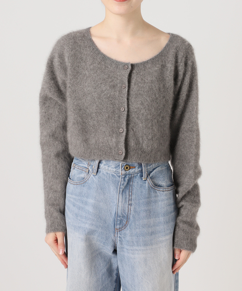 タグ付き新品未使用　plage カーディガン plage カーディガン Light Fur Short レディース : ZOZOTOWN