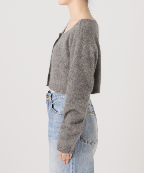plage カーディガン Light Fur Short レディース : ZOZOTOWN